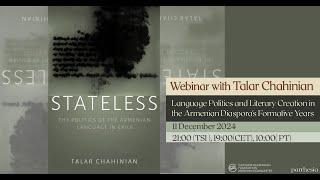 Webinar with Talar Chahinian