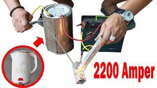 Turn Your KETTLE Into A 12V Welder In Minutes!