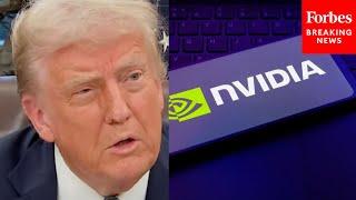 Trump Says Tariffs Will Be Put On Chips After Meeting With Nvidia CEO Jensen Huang