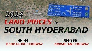 Land Prices In South Hyderabad | Bangalore Highway | Srisailam Highway | Hyderabad Real Estate