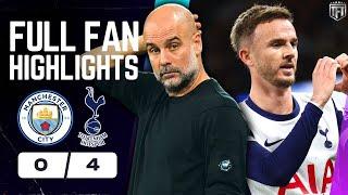 Man City EMBARRASSED & DESTROYED by Spurs! Man City 0-4 Tottenham Highlights