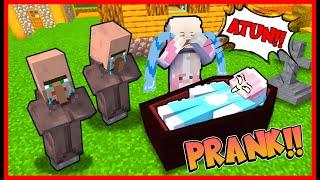 PRANK PURA2 MENINGGOY DIDEPAN MOMON !! MOMON NANGIS !! Feat @sapipurba Minecraft