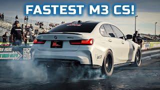 World's FASTEST BMW M3 CS Runs an 8 Second Pass at Euro Drag Wars 2025!