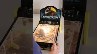 Gamer Grandma plays Batman Begins | 2004 Tabletop Pinball #pinball #gamergrandma  #batmanbegins