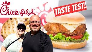 Chick-fil-A Taste Test!  We Tried all Their Classic Sandwiches!