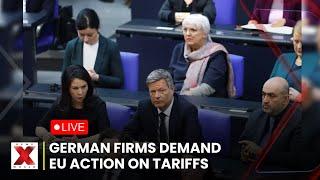 LIVE | Germany Pushes EU for Strong Response to Trump’s Tariffs |  News X World Live | Global News