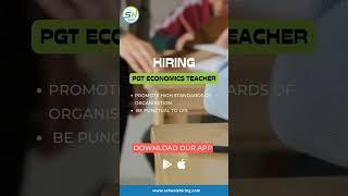 Hiring Economics Teacher #Jobs #educators #schoolsHiring