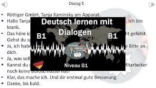 Dialoge B1  | Deutsch lernen durch Hören | 17 |