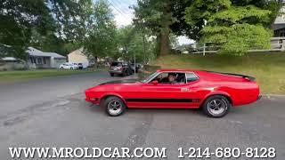 1973 Ford Mustang V8 $23,995 www.mroldcar.com CALL 1-214-680-8128