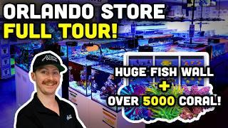 The BEST Saltwater Fish Store in Florida! Full Store Tour Video!