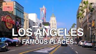 Driving Famous Places in Los Angeles Part 1 | Hollywood Sign - Universal Studios - Dodger Stadium