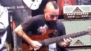 SHANE GIBSON CARVIN DEMO AT NAMM 1/26/2013