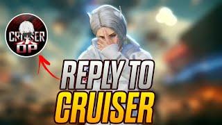 My final and last reply to cruiser !#pubgmobile