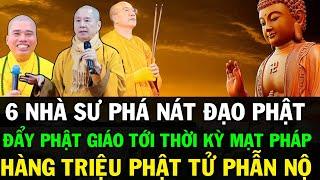 NHÀ SƯ PHÁ NÁ ĐẠO PHẬT TẠI VỆT NAM - ĐẨY PHẬT GIÁO TỚI THỜI KỲ MẠT PHÁP HÀNG TRIỆU PHẬT TỬ PHẪN NỘ