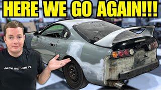 Rebuilding A Destroyed Toyota Supra | Part 1