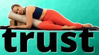 Trust in Calm Restorative Yoga | Yoga with Melissa 609