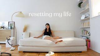 productive life reset | deep cleaning my nyc apartment & prepping for my new job