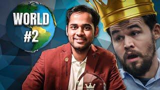 World Number 1, PIPILITING Habulin Ng India! | GM Erigaisi vs GM Tabatabaei Chennai Masters 2024