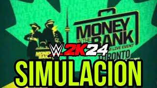 SIMULANDO MONEY IN THE BANK 2024 | WWE2K24 | Mascarita Rayada