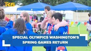 Special Olympics Washington's Spring Games return after pandemic pause