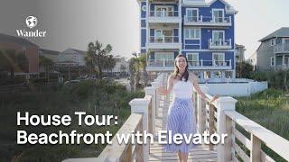 Massive Beach House Tour with Elevator and Private Pool | Wander Surfside Beach