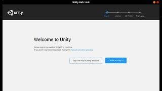 Setup Unity Hub Ubuntu 18.10