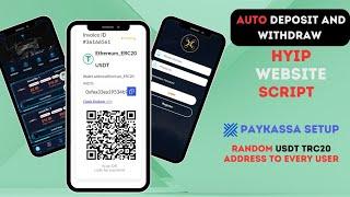 Auto Deposit Website Script Free Download Now || HYIP Website script