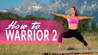 How To Warrior II Pose or Virabhadrasana II with Adi Amar