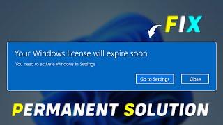 Your Windows License Will Expire Soon Windows 11/10 | You Need to Activate Windows in Settings