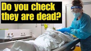 Do you check if they are dead