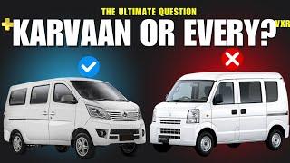 CHANGAN KARVAAN PLUS OR SUZUKI EVERY? Which One To Buy in 3 Million Budget #mpv  #minivan