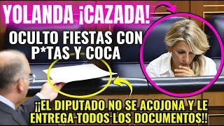 ¡ESCÁNDALO! YOLANDA DÍAZ ¡¡DESOLADA!! al REVELAR un DIPUTADO cómoOCULTÓ FIESTAS con P*TAS y C*CA