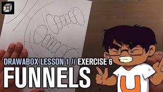 Drawabox Lesson 1, Exercise 6: Funnels