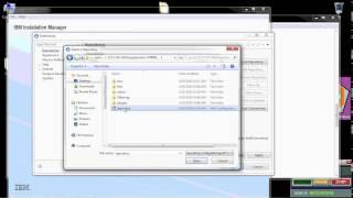 Installing packs on IBM HTTP Server using the Installation Manager on windows