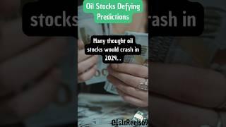 Oil Stocks Defying Predictions #stockmarket #stocks #money #personalfinance #market #facts #oil