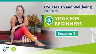 Yoga for Beginners Session 1/8