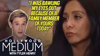 Tyler Henry BREAKS DOWN Before Snooki's Family Reading | Hollywood Medium | E!