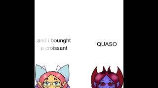 Croissant shenanigans with Nerdy and Nerith
