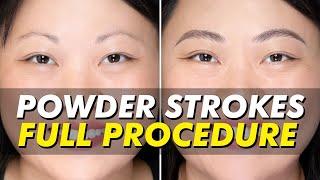 Natural-looking brow transformation! | Semi-permanent eyebrow tattoo by Nadia Afanaseva | Eye Design