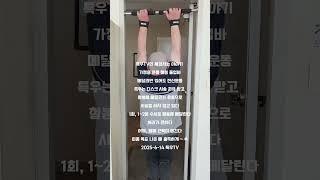 가정용 문틀 철봉 풀업바, 메달려만 있어도 전신운동 #철봉운동 #전신운동 #전신유산소 #전신마사지