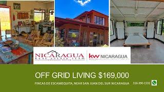 Nicaragua real estate home for sale off grid living Fincas de Escamequita