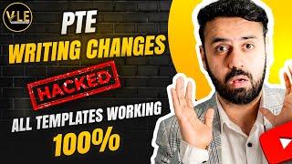 PTE WRITING CHANGES 2024 | In-depth explanation with Tips, Templates and Strategies | VLE