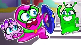 Superhero Slime  | Funny Kids Cartoon And Songs by Slick Slime Sam 