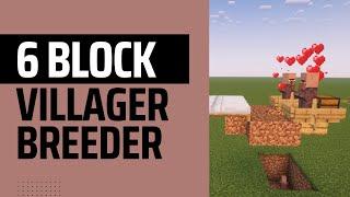 Simple Villager Breeder 1.19 - 1.20.1 | 6 Blocks Total