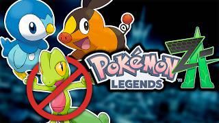 Which Starters will Pokémon Legends Z-A Have?