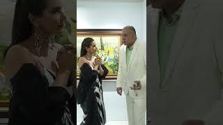 Lisa Ray at the inaugural preview of Bimal Das Gupta - The Tutelage.