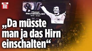 Eklat bei Beckenbauer-Schweigeminute | Reif ist Live