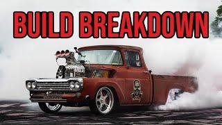 '58 Ford Truck with a 1000HP Blown LS Engine - Full Build Breakdown