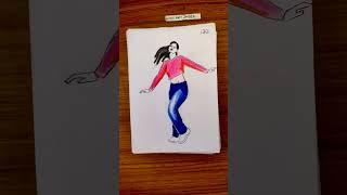 Thumak Thumak flipbook #youtubeshorts #flipbook #shortvideo 