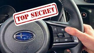 Top 5 Hidden Subaru Settings: Subaru Forester, Outback, Crosstrek